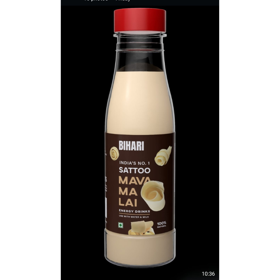 SATTOO MAVA MALAI<br> 250 ML (Bottle)